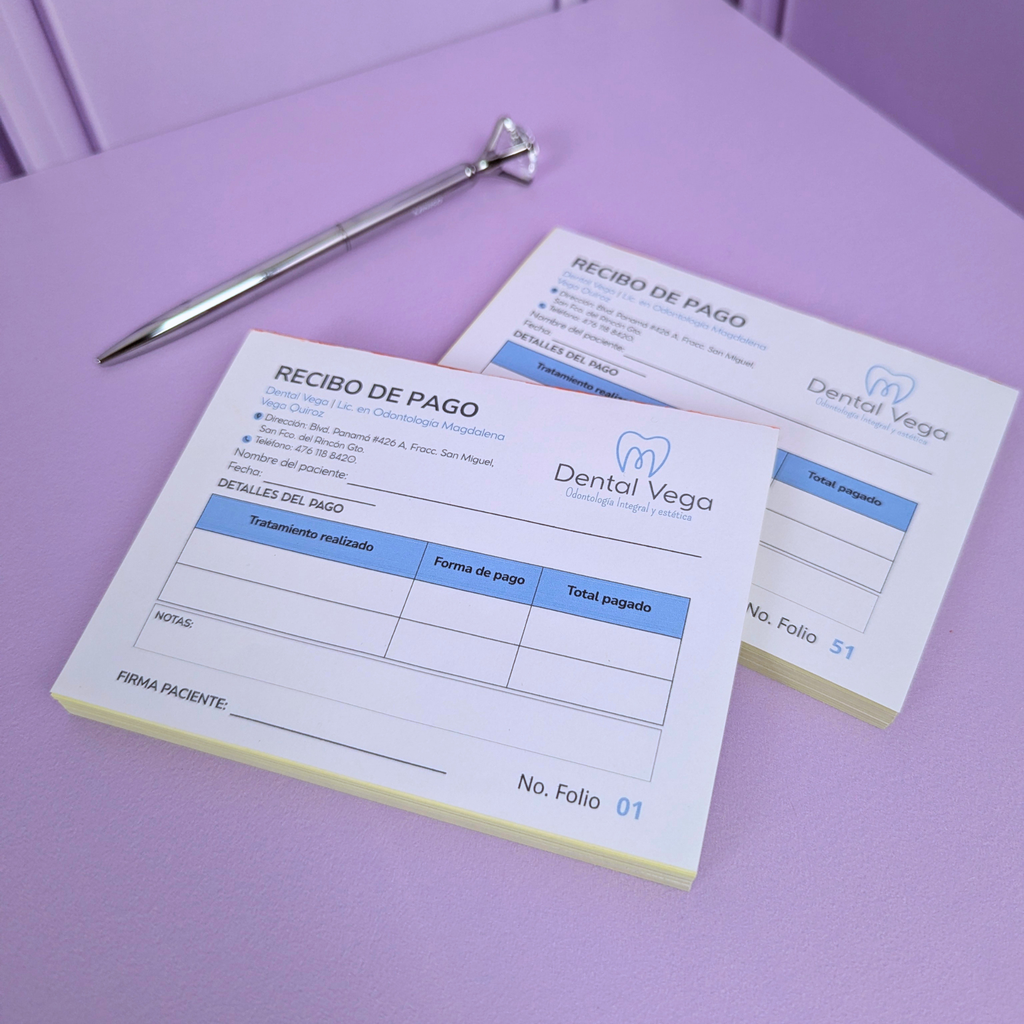 Kit Esencial | Papelería Dental Completa 100% Personalizada