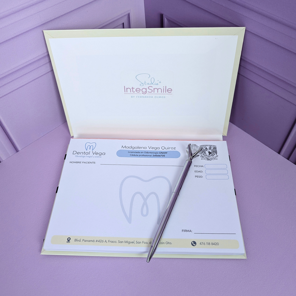 Kit Esencial | Papelería Dental Completa 100% Personalizada